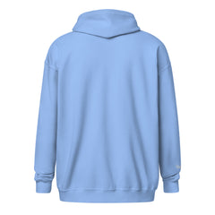 Sweat à Capuche Zippé Signature V Brodé – Valsen – couleur Bleu Clair