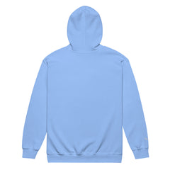 Sweat à Capuche Zippé Signature V Brodé – Valsen – couleur Bleu Clair