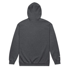 Sweat à Capuche Zippé Signature V Brodé – Valsen – couleur Gris Foncé Chiné