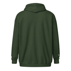 Sweat à Capuche Zippé Signature V Brodé – Valsen – couleur Vert Forêt