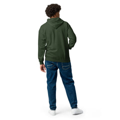 Sweat à Capuche Zippé Signature V Brodé – Valsen – couleur Vert Forêt