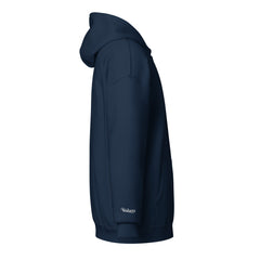 Sweat à Capuche Zippé Signature V Brodé – Valsen – couleur Bleu Marine
