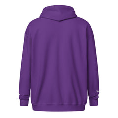 Sweat à Capuche Zippé Signature V Brodé – Valsen – couleur Violet