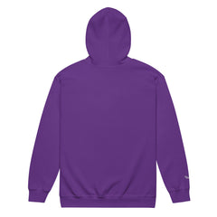 Sweat à Capuche Zippé Signature V Brodé – Valsen – couleur Violet