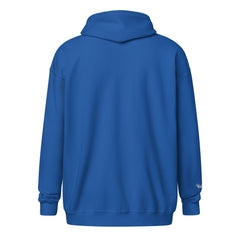 Sweat à Capuche Zippé Signature V Brodé – Valsen – couleur Bleu Roi