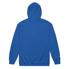 Sweat à Capuche Zippé Signature V Brodé – Valsen – couleur Bleu Roi