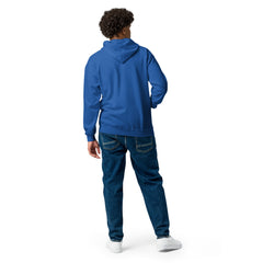 Sweat à Capuche Zippé Signature V Brodé – Valsen – couleur Bleu Roi