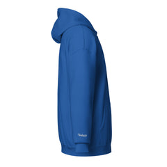 Sweat à Capuche Zippé Signature V Brodé – Valsen – couleur Bleu Roi