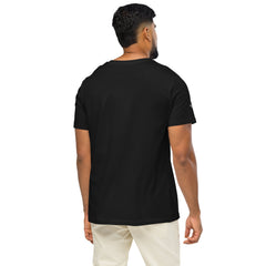T-shirt Moyen-Épais Coton Bio Signature V Brodé – Valsen – couleur Noir