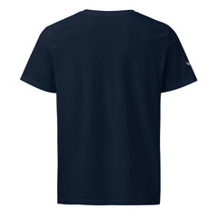 T-shirt Moyen-Épais Coton Bio Signature V Brodé – Valsen – couleur French Navy
