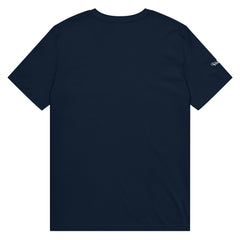 T-shirt Moyen-Épais Coton Bio Signature V Brodé – Valsen – couleur French Navy