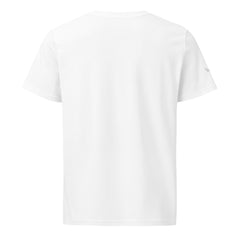 T-shirt Moyen-Épais Coton Bio Signature V Brodé – Valsen – couleur Blanc