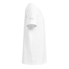 T-shirt Moyen-Épais Coton Bio Signature V Brodé – Valsen – couleur Blanc