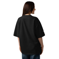 T-shirt Oversize Organique Signature V Brodé – Valsen