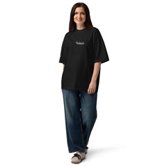 T-shirt Oversize Organique Signature V Brodé – Valsen