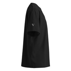 T-shirt Oversize Organique Signature V Brodé – Valsen