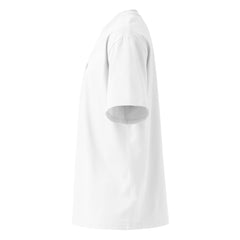 T-shirt Oversize Organique Signature V Brodé – Valsen – couleur Blanc