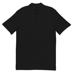 Polo Piqué Signature V Brodé – Valsen – couleur Noir