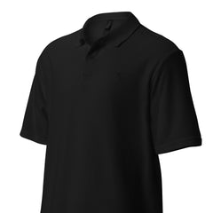 Polo Piqué Signature V Brodé – Valsen – couleur Noir
