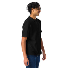 Polo Piqué Signature V Brodé – Valsen – couleur Noir