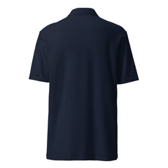 Polo Piqué Signature V Brodé – Valsen – couleur Bleu Marine