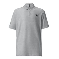 Polo Piqué Signature V Brodé – Valsen – couleur Gris Sport
