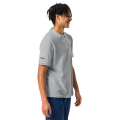 Polo Piqué Signature V Brodé – Valsen – couleur Gris Sport