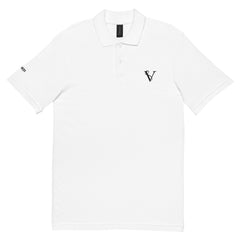 Polo Piqué Signature V Brodé – Valsen – couleur Blanc