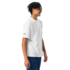 Polo Piqué Signature V Brodé – Valsen – couleur Blanc
