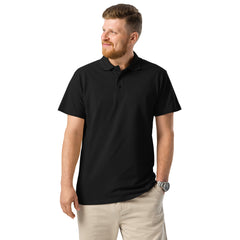 Polo Premium Signature V Brodé – Valsen – couleur Noir