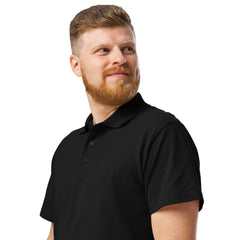 Polo Premium Signature V Brodé – Valsen – couleur Noir
