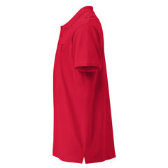Polo Premium Signature V Brodé – Valsen – couleur Rouge