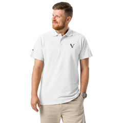 Polo Premium Signature V Brodé – Valsen – couleur Blanc
