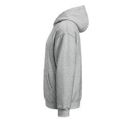 Sweat à Capuche Premium Relax Signature V Brodé – Valsen – couleur Gris Chiné