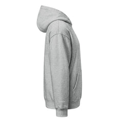 Sweat à Capuche Premium Relax Signature V Brodé – Valsen – couleur Gris Chiné