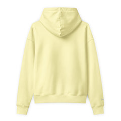 Sweat à Capuche Premium Relax Signature V Brodé – Valsen – couleur Lemon