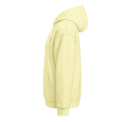 Sweat à Capuche Premium Relax Signature V Brodé – Valsen – couleur Lemon