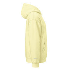 Sweat à Capuche Premium Relax Signature V Brodé – Valsen – couleur Lemon