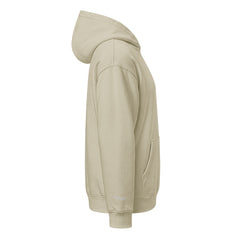 Sweat à Capuche Premium Relax Signature V Brodé – Valsen – couleur Sable