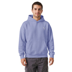 Sweat à Capuche Premium Relax Signature V Brodé – Valsen – couleur Violet