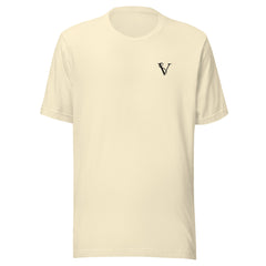 T-shirt Léger Signature V Brodé – Valsen – couleur Beige clair