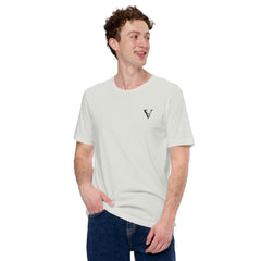 T-shirt Léger Signature V Brodé – Valsen – couleur Argenté