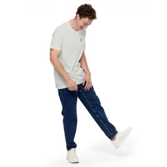 T-shirt Léger Signature V Brodé – Valsen – couleur Argenté