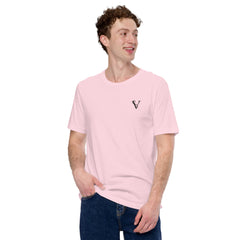 T-shirt Léger Signature V Brodé – Valsen – couleur Soft Pink