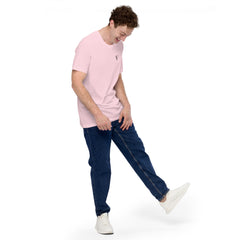 T-shirt Léger Signature V Brodé – Valsen – couleur Soft Pink