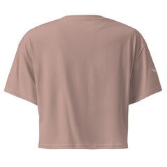 Crop-Top Signature V Brodé – Valsen – couleur Hazy Pink