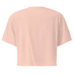 Crop-Top Signature V Brodé – Valsen – couleur Pale Pink