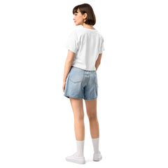 Crop-Top Signature V Brodé – Valsen – couleur Blanc