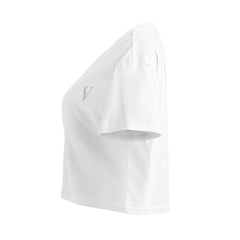 Crop-Top Signature V Brodé – Valsen – couleur Blanc
