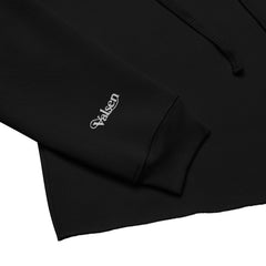 Sweat à Capuche Crop-Top Signature V Brodé – Valsen – couleur Noir
